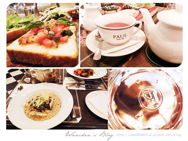 台北東區美食 保羅麵包沙龍(仁愛店)PAUL精選晚餐雙人套餐 首推麵包 試吃