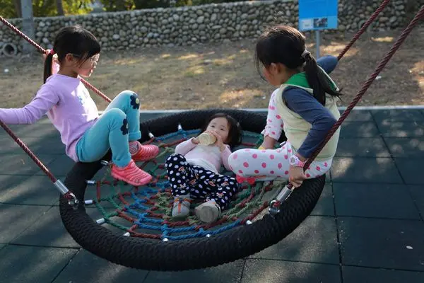 【玩】台中清水－鰲峰山運動公園，非罐頭遊具的遊樂場，超好玩！