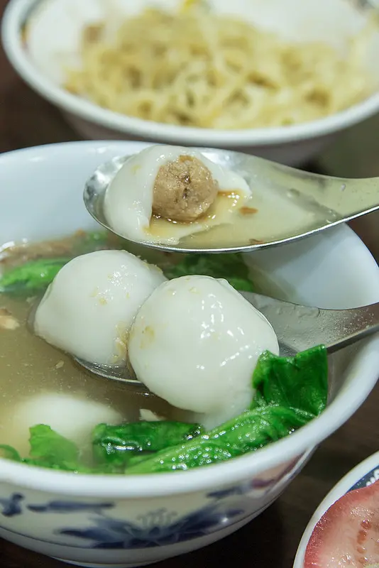 【台北捷運美食地圖】【雙連站美食】雙連鹹湯圓