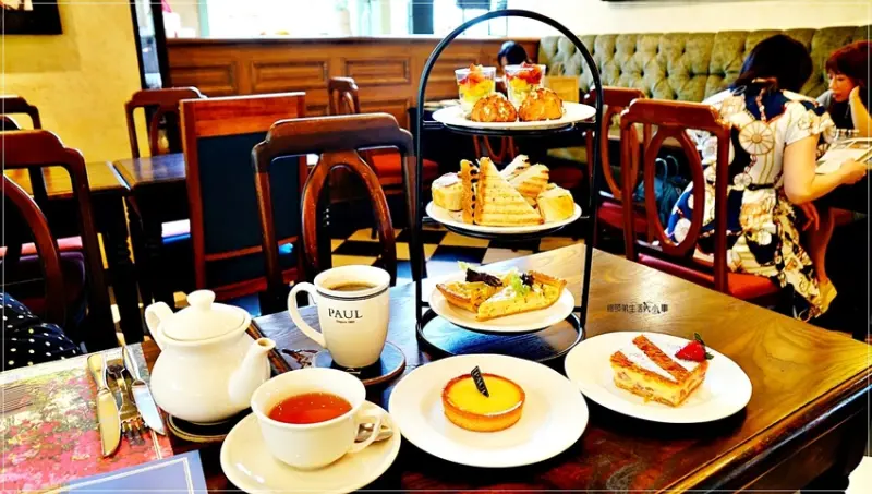 【台北美食】PAUL Taiwan信義店／市政府捷運站～豪華雙人午茶饗宴，閨蜜姊妹淘午茶時光聚餐約會好場所
