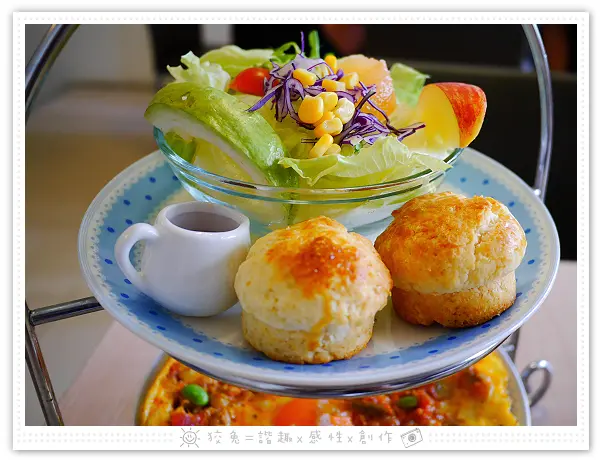 [台南食記] 0628全日早午餐~歡迎光臨貓的國度！司康和烘蛋聯手無敵，特色好店非吃不可！(試吃)
