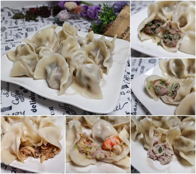 (團購/宅配)喬園手工大水餃,30多種口味的水餃,超大顆的水餃,皮Q內餡多汁,只使用台灣在地生產的蔬菜