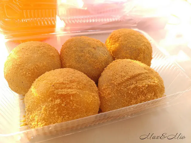 捷運行天宮站甜點推薦-不老客家傳統麻糬