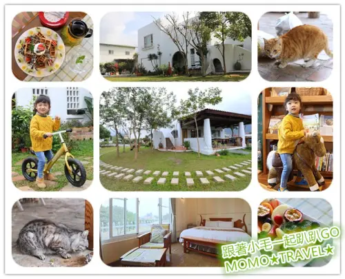 南投住宿-微笑58 一棟緩心情的白色系質感民宿 貓咪丨沙坑丨親子丨青青草地