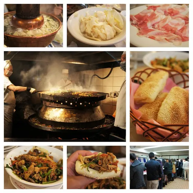 行天宮食記~唐宮酸菜白肉鍋與蒙古烤肉
