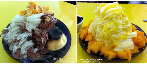 ◎【宜蘭冬山 小風箏雪花冰】雪花冰濃郁卻不膩，吃冰還可兼看瓜棚火車站，有促咪！