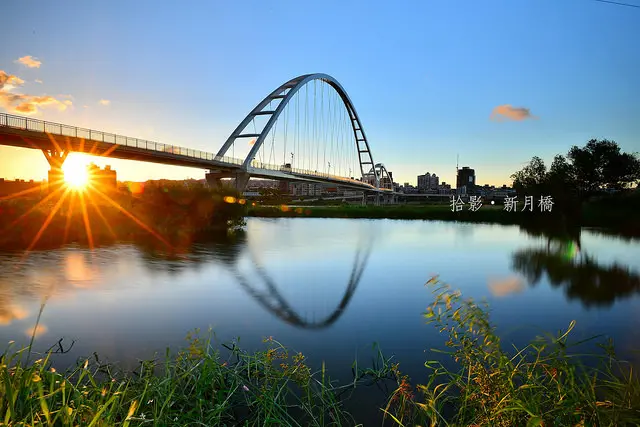 [拾影-國內-新北]新月橋-大漢溪上的一彎新月