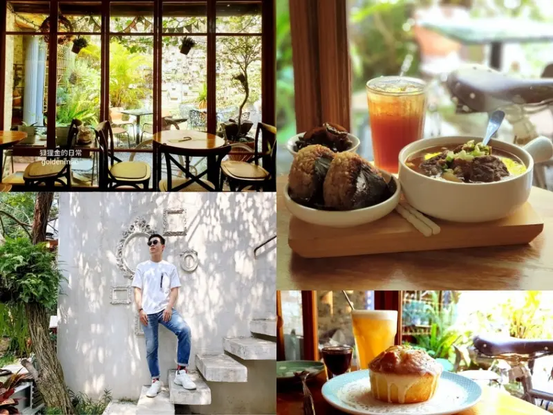 台中美食 │ BUKA這一隻熊 隱身市區的森林系花園餐廳 一秒到世外桃源 好吃好逛又好拍 限量慢燉牛肉老饕必嚐