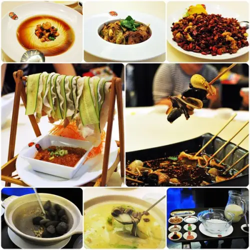 ✖ 台北信義區 ✖ 桌邊表演噱頭十足又兼具美味的高檔川菜餐廳「俏江南」，菜色多樣化，招牌人氣料理的獨特風格煞是迷人。