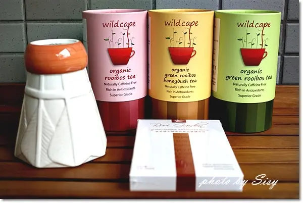 【南非國寶茶/南非博士茶】Wild Cape 野角有機頂級南非茶 ~ 天然無咖啡因養生茶，大人、小孩及孕婦皆適合~ Green Rooibos Honeybush tea ~ 送禮首選