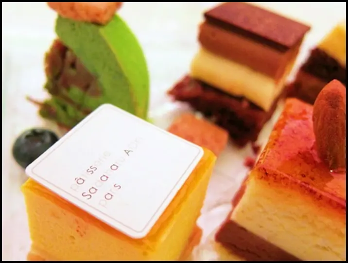 信義區．Bellavita百貨美食：Pâtisserie Sadaharu AOKI Paris (Taiwan) 青木定治甜點沙龍～又征服一家貴婦下午茶