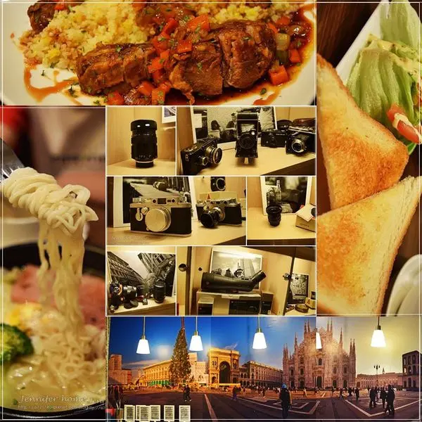 [捷運美食-信義安和站] 東區圓環仁愛路香港複合茶餐廳║道地香港味-徠一咖啡║Leica徠卡骨董相機分享