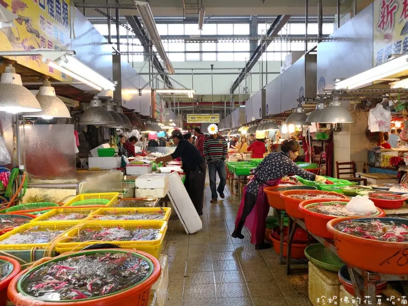 【屏東-東港鎮】華僑市場採買魚貨