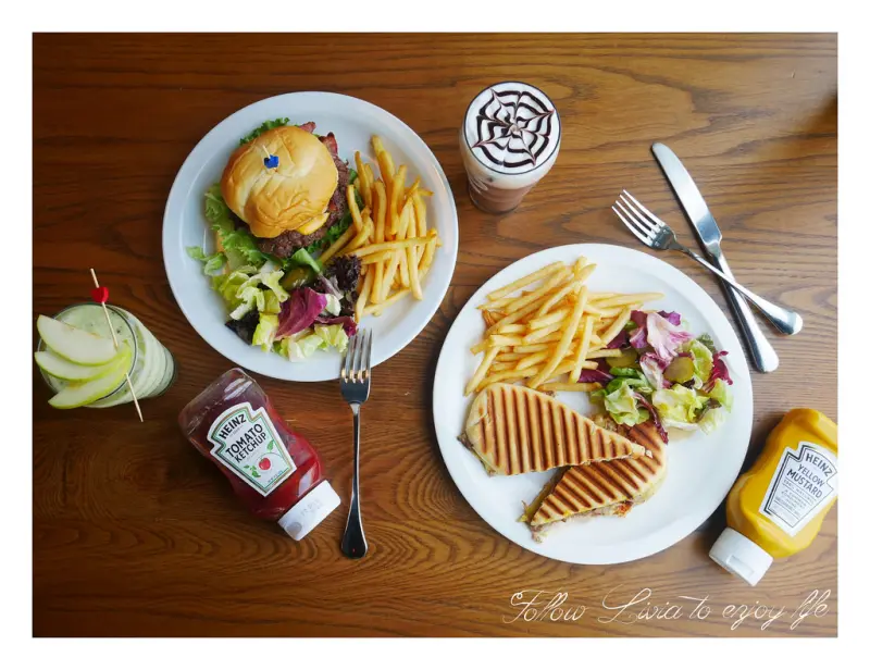 美食餐廳║台北信義區 捷運世貿101站 1Bite2Go Café & Deli 信義店-紐約風格美式餐廳 ❤跟著Livia享受人生❤