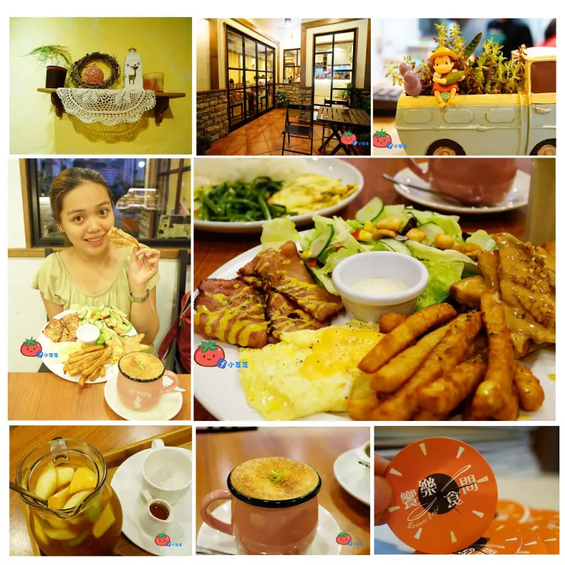 【台北美食】板橋平價早午餐推薦 脆皮咖啡是啥米!? 饗樂食間Cafe 鄉村風格 免費WIFI/不限時/菜單/鬆餅/下午茶三層盤