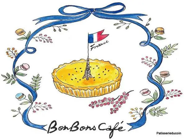 台中~Bonbons Cafe 甜點咖啡舖