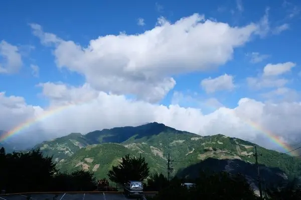 清境農場【森之戀民宿】彩虹·星空·銀河·雲朵·山景