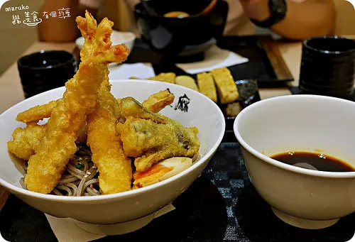 【日式拉麵】玄麻蕎麥處特製辣油沾醬清涼夏日風涼麵。台北大安區