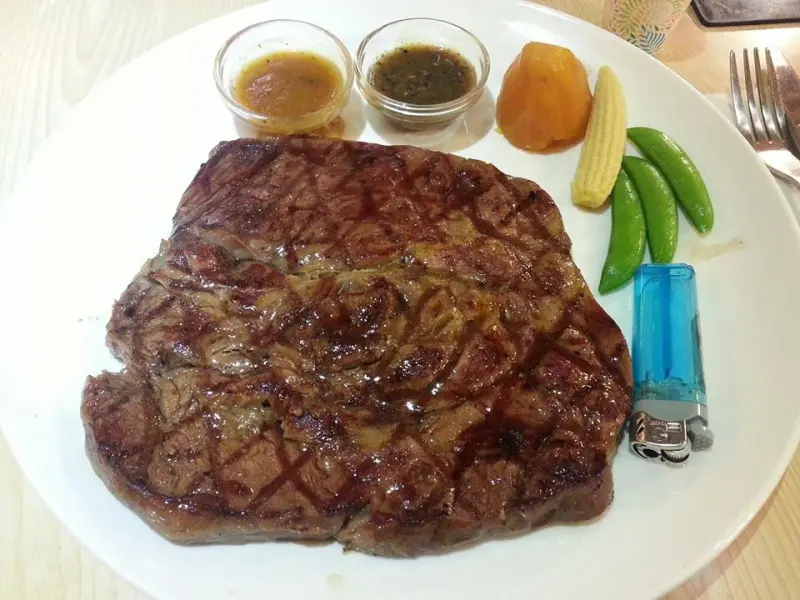 鬥牛炙燒原味炭烤牛排