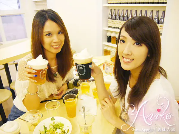 【台中美食】KIRIN ICHIBAN GARDEN。日本同步流行一番搾two tone生啤酒～果汁和生啤蹦出新滋味