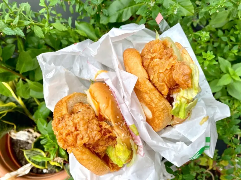 丹丹漢堡：南部速食店霸主！台南高雄屏東必吃.個人大推5號餐，鮮脆雞腿堡大份量，玉米濃湯料多味美又大碗｜文末全台門市.最新菜單 - 進食的巨鼠