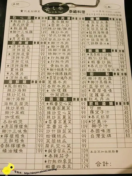 【台北-蘆洲】雲之泰，超平價泰式料理-徐匯廣場捷運站美食