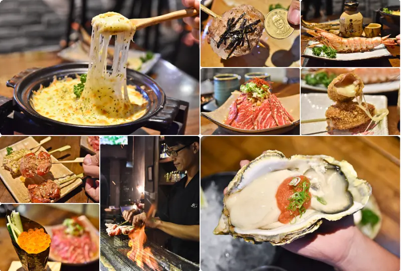 將軍府 ，台中文心路宵夜推薦:大到靠北大生蠔 - Nini and Blue 玩樂食記