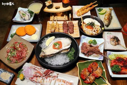 將軍府日式居酒屋，深夜食堂2018最新菜單，供應串燒、燒烤、刺身、丼飯