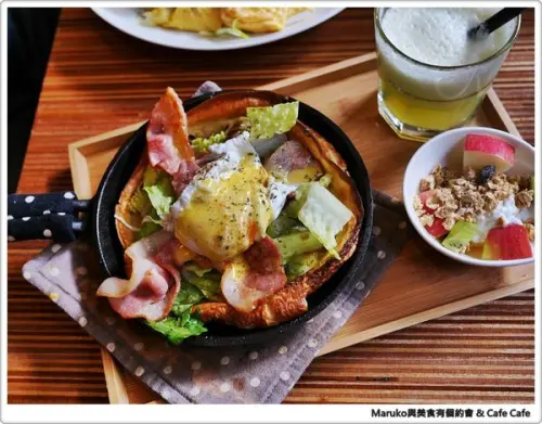 【最愛早午餐】美好的早晨來自於Cafe Cafe樂子咖啡～鐵鍋煎餅早午餐·臺北信義區
