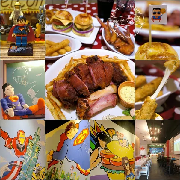 ▋宜蘭羅東餐廳▋The Dating Burger約會美式餐廳~約會、看世足賽嗑美食的好地方(羅東超人店)