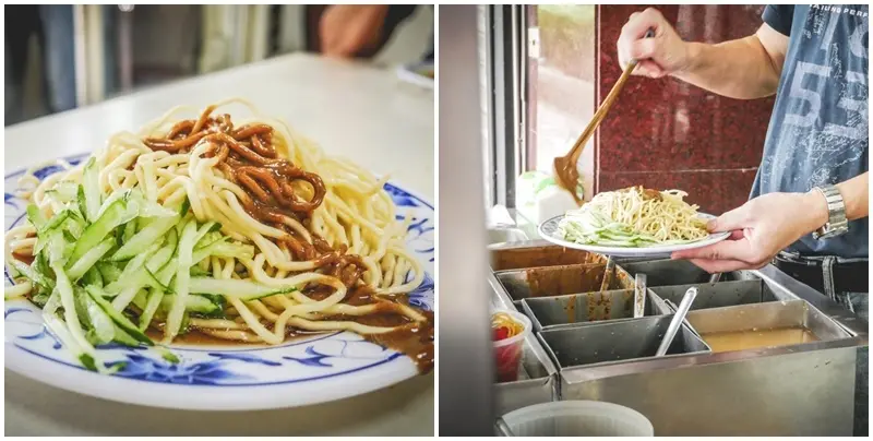 戴記福建涼麵 ▏隱藏民生社區 30年無招牌人氣涼麵店 每日限量只賣到14:00 晚來就沒嚕。涼麵+肉骨湯SET 必點。民生社區美食/老字號麵店