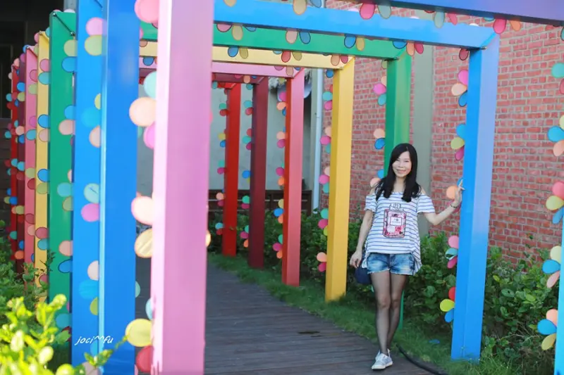 <彰化> 茉莉花壇夢想館 記憶與花。綻放  五彩繽紛祕密花園有驚喜/三春老樹彩繪稻田