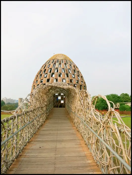 嘉義景點：森林之歌～嘉義新亮點大型裝置藝術，日夜皆有可觀之處