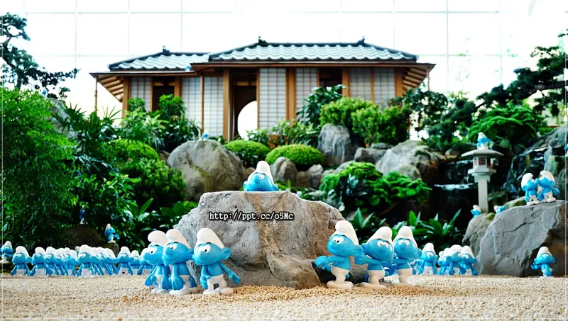 【藍色小精靈】無料免費入場～SOGO忠孝復興站，小時後必看的卡通節目是家家戶戶，耳熟能詳的一部經典卡通，回憶兒時記憶，展期到４／１６止