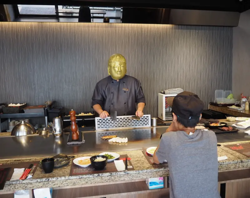 台中鐵板燒︳燄鐵板燒旗艦店－平價鐵板燒，適合家庭聚餐 - 金大佛的奪門而出家網誌