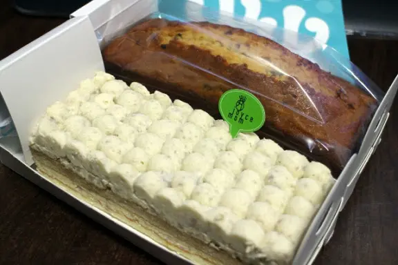 【羽諾宅配美食】幸福宅配甜點~Joyce mom喬茵是媽媽 荔枝核桃 芋頭提拉              