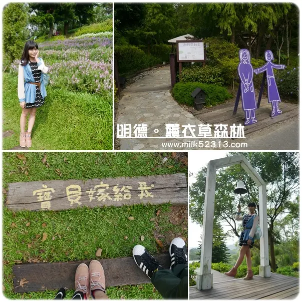 [旅遊日記] 苗栗。明德。薰衣草森林♥讓情侶感情瞬間加溫的浪漫花園*