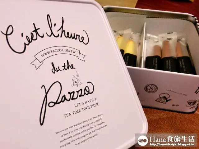 
PAZZO Bon Appetit 蛋捲禮盒 | 香濃奶油+歐蕾咖啡口味 法式精緻手繪風 送禮得宜
