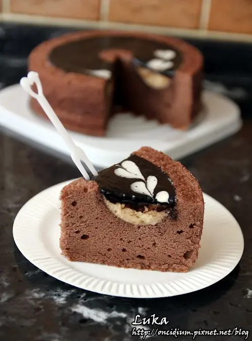 [清水] 微甜森林 @ 微甜不膩。香蕉巧克力甜心蛋糕