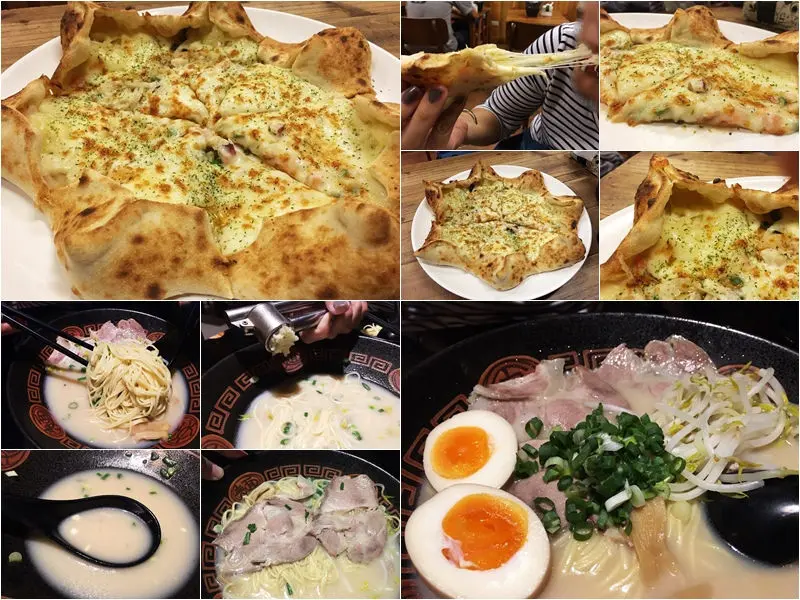 【草屯】麵五三屋台ラーメン 傳奇的田野間九州拉麵、星星披薩、雞肉串燒