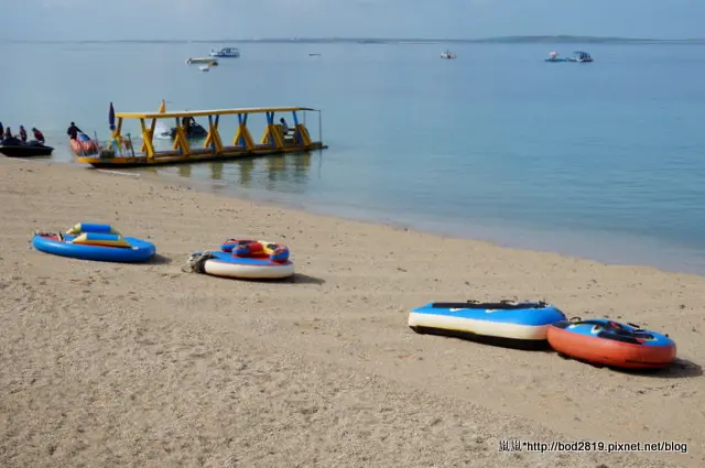 【澎湖吉貝】吉貝戲水八合一，海之旅休閒樂園設施介紹，別忘了來顆現剖海膽！