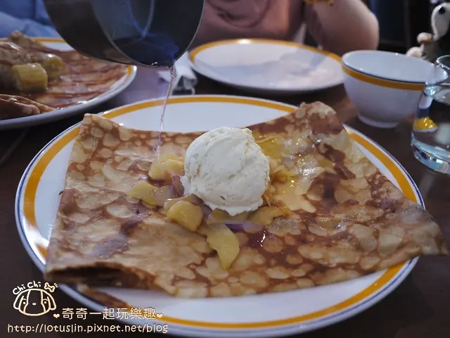台北 東區 La Crêperie Taipei 道地法國布列塔尼特色餐點 火焰薄餅視覺饗宴