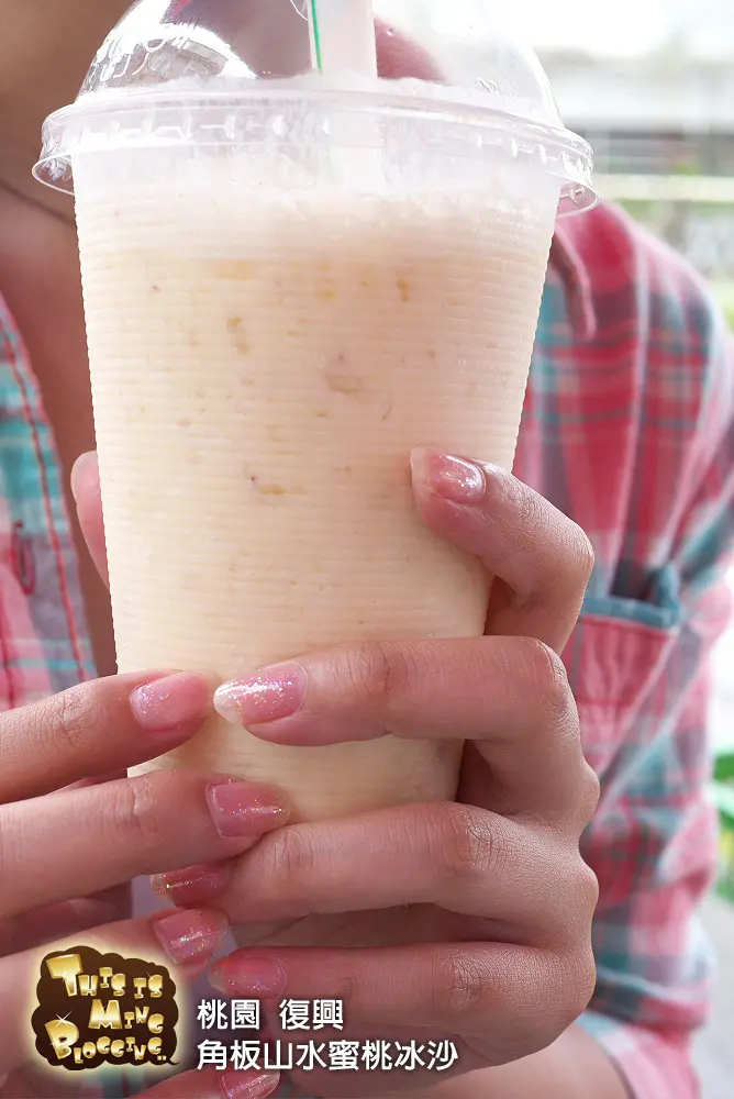 【桃園復興│食記】季節限定的好滋味──角板山水蜜桃冰沙