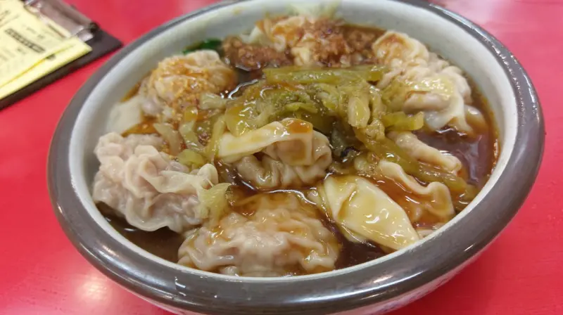 「板橋小吃」酸酸辣辣好吃抄手@陳新抄手麵