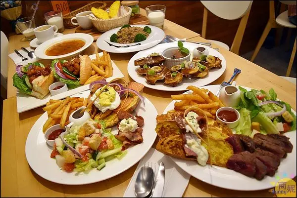 台中西區早午餐飲料喝到飽。莎莎莉朵Sausalito CAFE。美術館巷弄小秘境大份量平價美味聚餐首選@商妮吃喝遊樂        
      