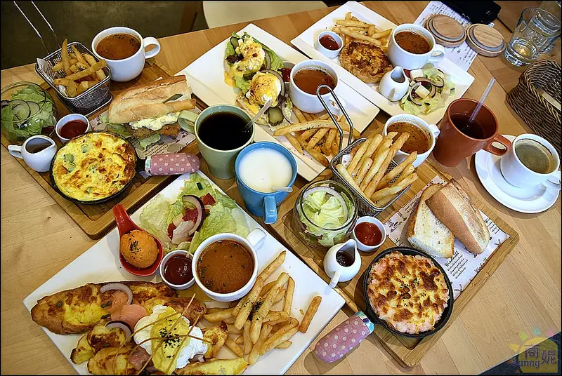 台中早午餐推薦。莎莎莉朵Sausalito CAFE(附最新菜單)。美術館周邊祕密花園。餐點豐盛份量紮實好看又好吃