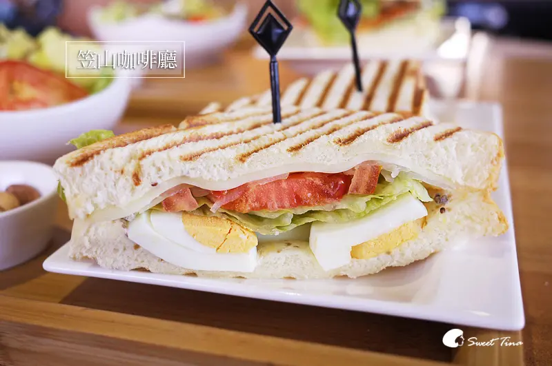 【食記．台北】笠山咖啡廳 - 天然的食材及舒服的用餐環境 | 關渡下午茶 ．手工鳳梨酥