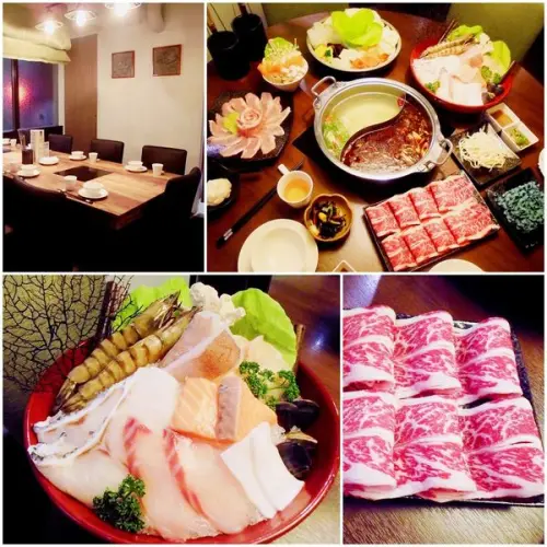 台北天母美食推薦|天母四一町 鍋物料理 鴛鴦鍋 麻辣鍋 單點套餐精緻火鍋推薦 聚餐推薦 精緻浪漫套餐 雙人頂級海鮮總匯