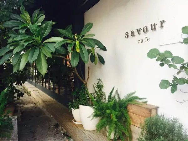 捷運信義安和站✿Savour Cafe✿文藝長廊般的空間! 低調復古的優雅氣質咖啡廳~
