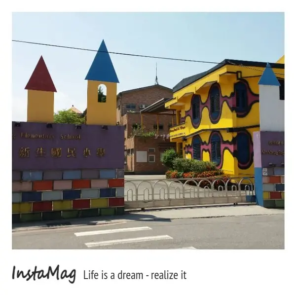 【宜蘭景點】鵝黃色的歐式建築~新生國小        
      